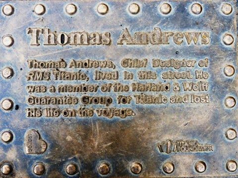 Thomas Andrews plaque