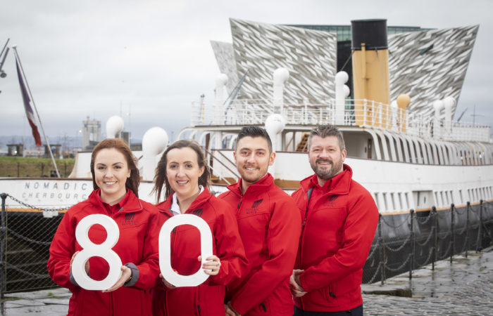 80 roles at Titanic Belfast